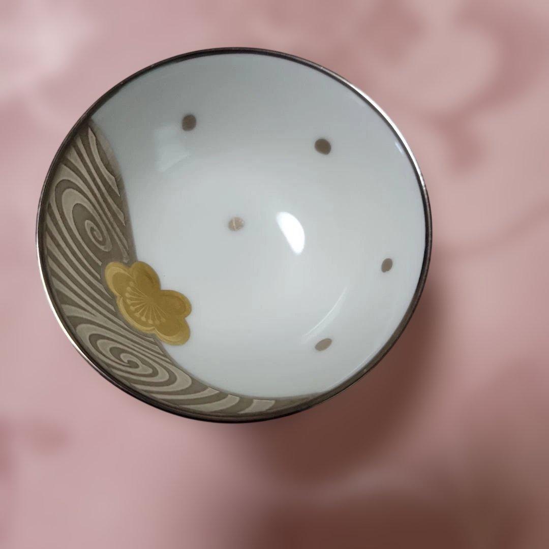 ノリタケ 和食器　雪見銀彩　酒器揃 徳利 盃