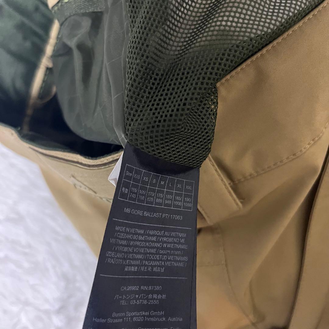 人気モデル BURTON バートン GORE-TEX ベージュ ballast