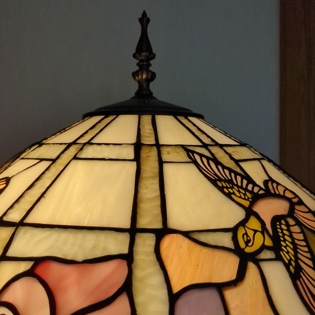 蜂鳥ステンドグラス フロアスタンド ランプ