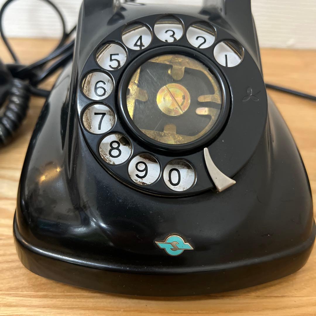 アンティーク電話使用可能初期型回転の戻りが遅いのがプレミアです