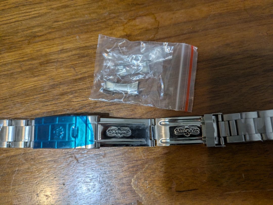 K*i様 ロレックスなどに　ラグ幅20mm オイスターブレス　ダブルロック