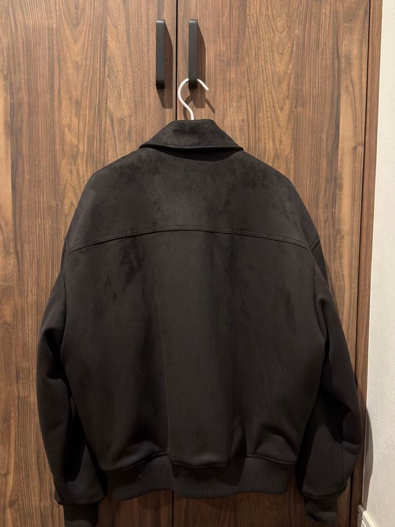 ZARA フェイクスエードキルティングジャケット　s