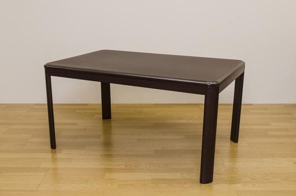 【新品・送料無料】ダイニングコタツ　135×85　長方形　掛け布団セット