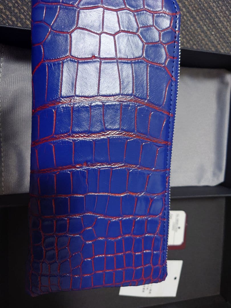 クロコダイル 長財布　新品　限定品　三京商会　マット