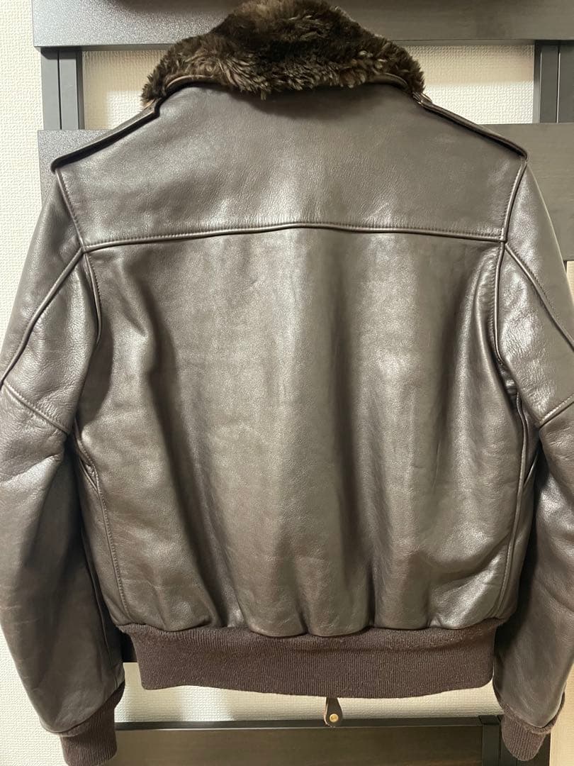 あききー　Schott ショット　レザー　ライダース　G1 A2 ボバー