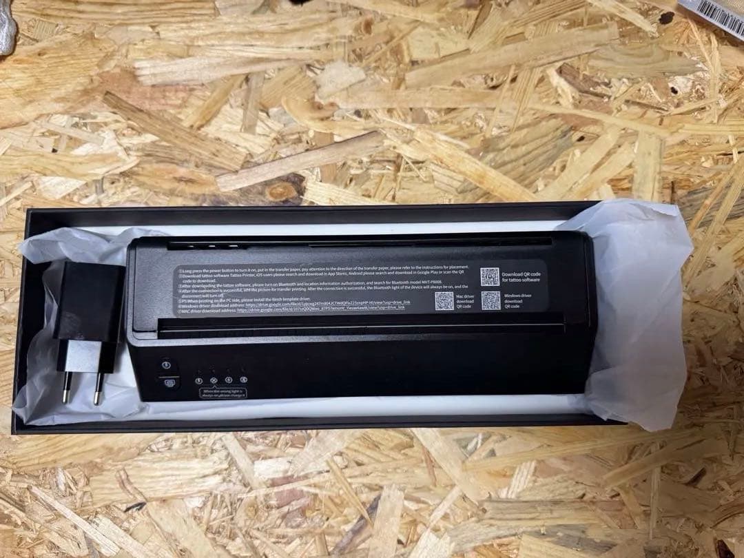 Tattoo タトゥープリンター　サーマルプリンター　美品　ワイヤレス