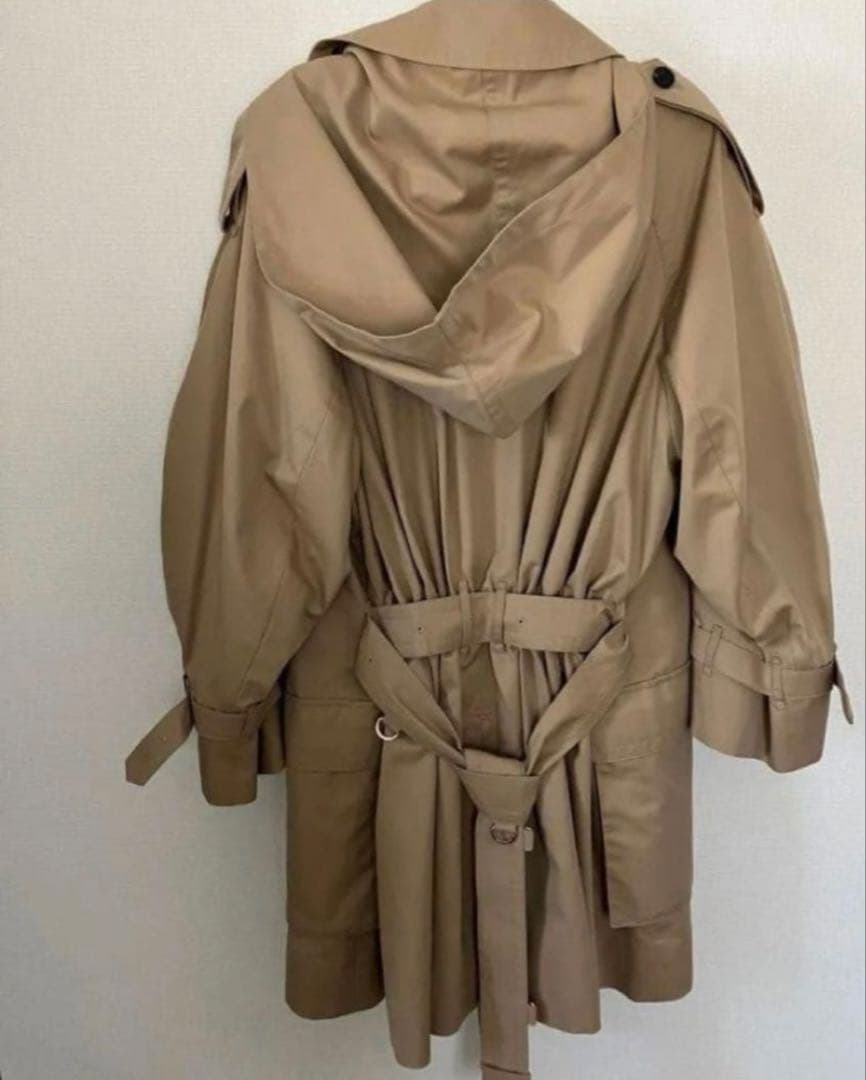 定価176,000-Aquascutumn×ETRETOKYOフーディートレンチ