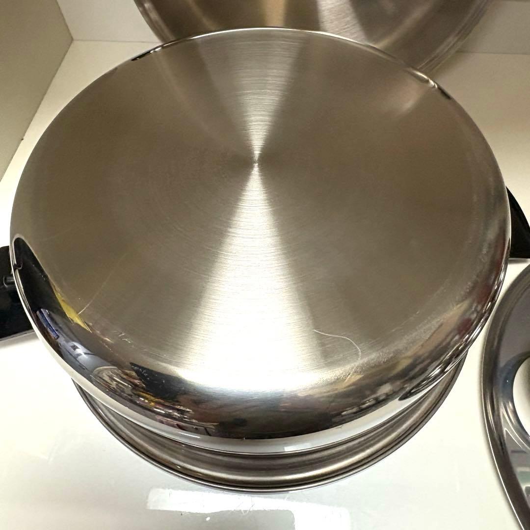 EKCO ウルトライーズ・アンバサダー　大フライパンダッチオーブン　蓋付き