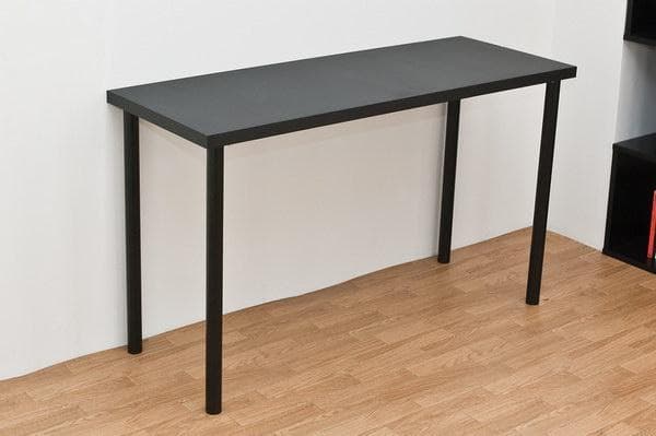 【新品・送料無料】フリーテーブル　120×45　BK/WH