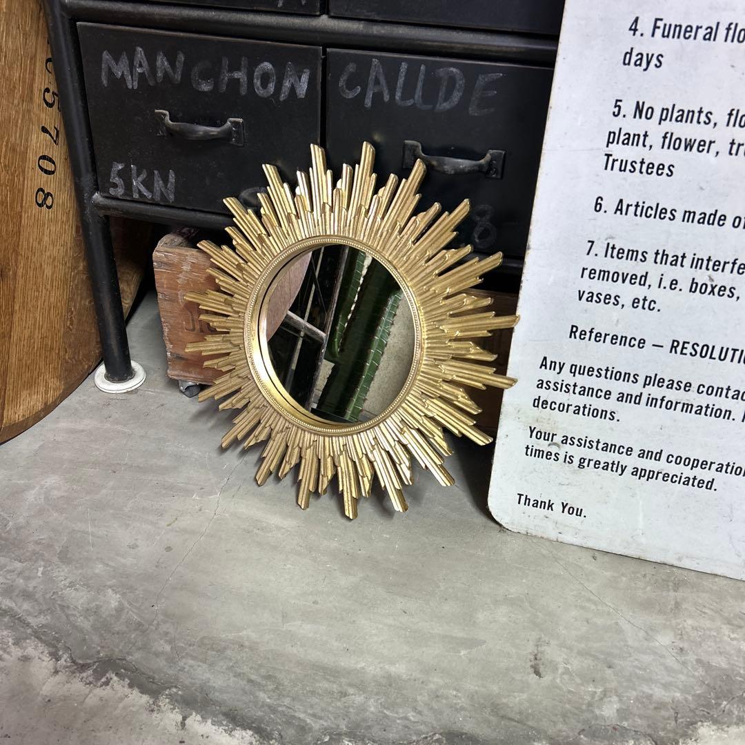 【-れじん-様】専用 ザラホーム ZARA  太陽型 ウォールミラー