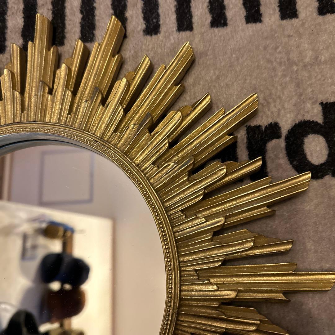 【-れじん-様】専用 ザラホーム ZARA  太陽型 ウォールミラー