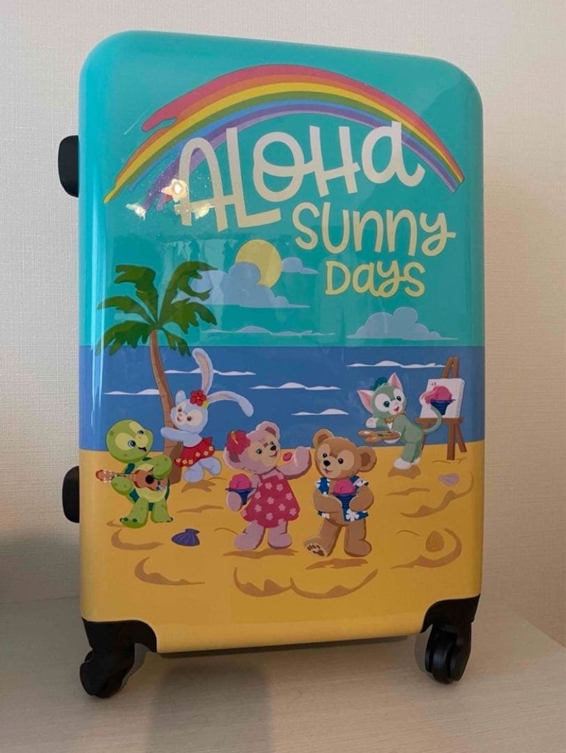 未使用タグ付ハワイアウラニディズニースーツケース　M(4〜7日用)