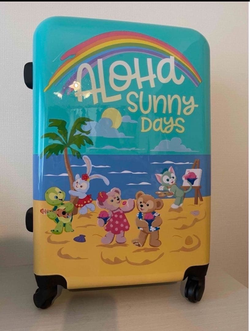 未使用タグ付ハワイアウラニディズニースーツケース　M(4〜7日用)