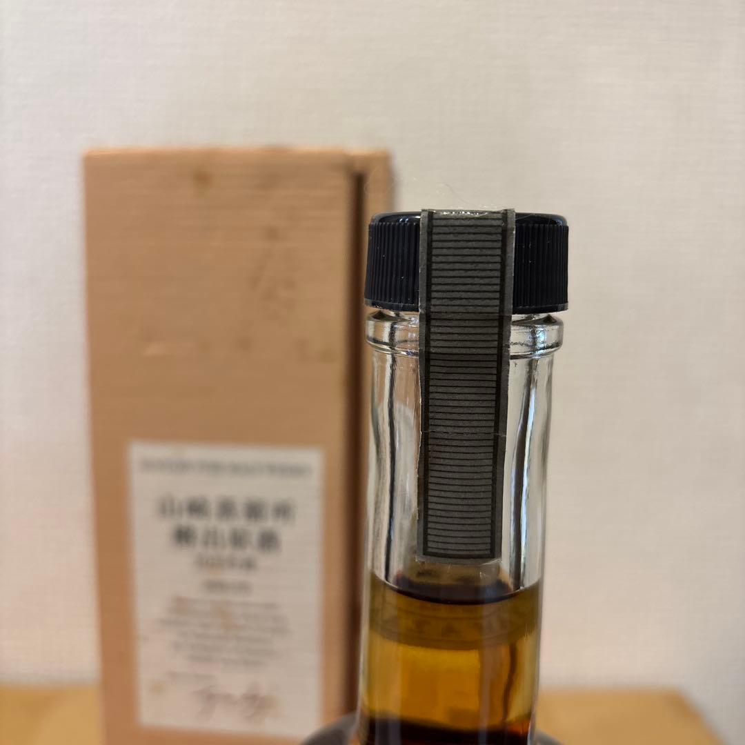 サントリーピュアモルトウイスキー　山崎蒸溜所　樽出原酒10年　箱付き　未開封