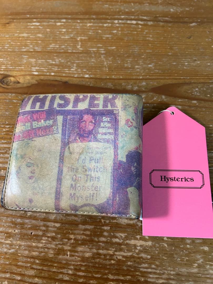 ヒステリックグラマー（Hysterics）製　ヴィンテージ二つ折り財布