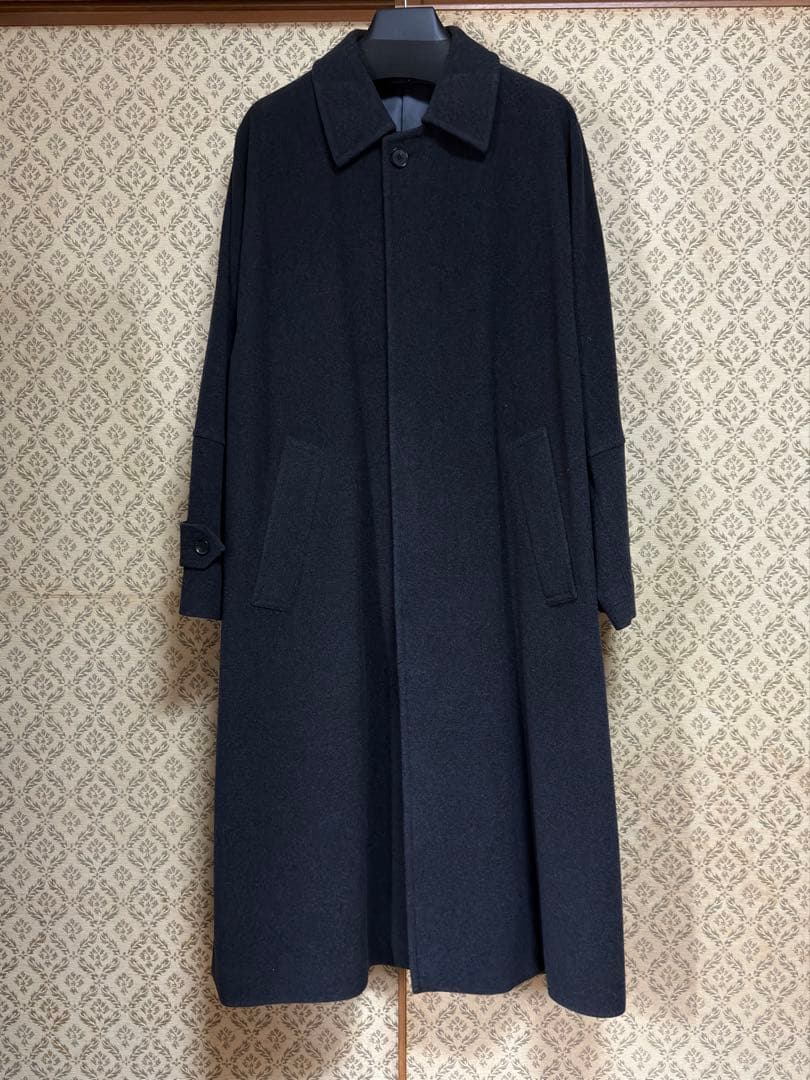 ジャケット・アウター AURALEE CASHMERE WOOL MOSSER BIG COAT