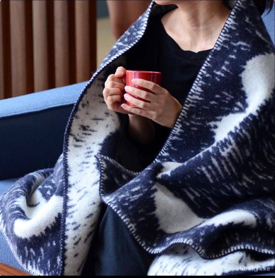 KLIPPAN ブランケット ミナ ペルホネン WIND&FLOWER 希少