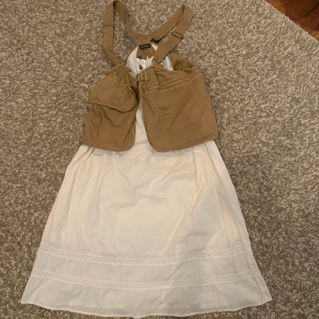 デニムダンガリー　ジャンパースカート DENIM DUNGAREE