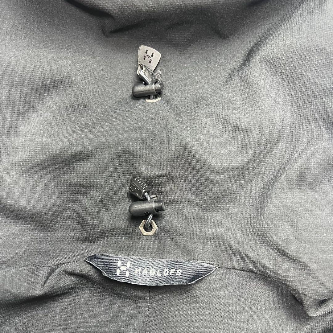 ホグロフス　マウンテンパーカー　ベンチレーション　フード　HAGLOFS 黒　M