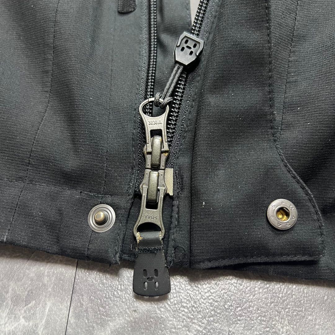 ホグロフス　マウンテンパーカー　ベンチレーション　フード　HAGLOFS 黒　M