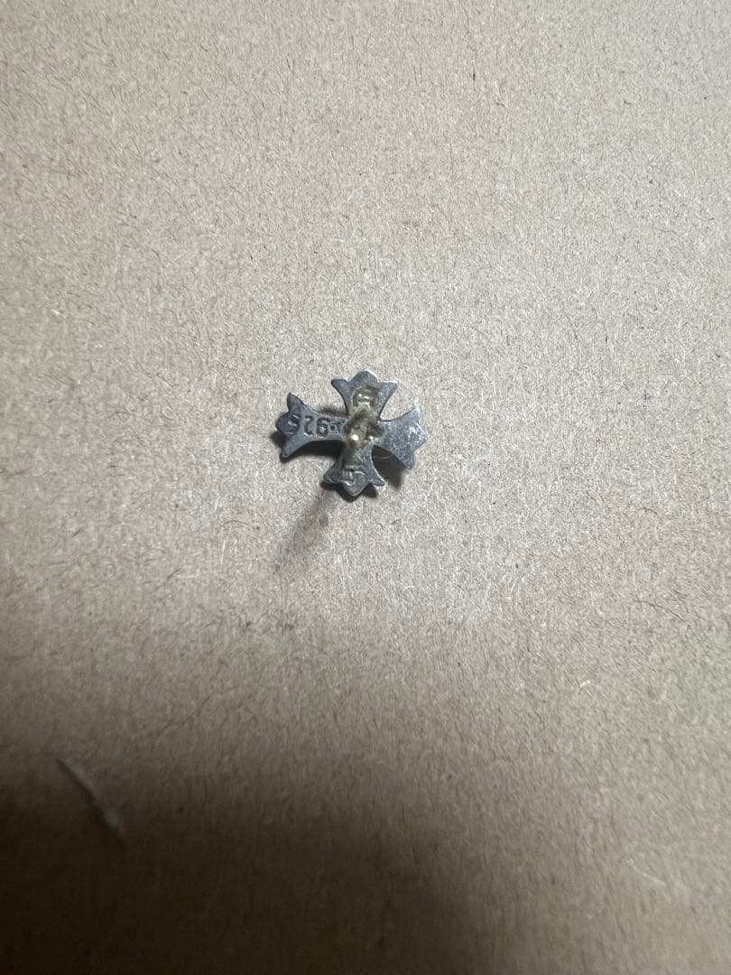 クロムハーツ　クロススタッドピアス(正規店購入)