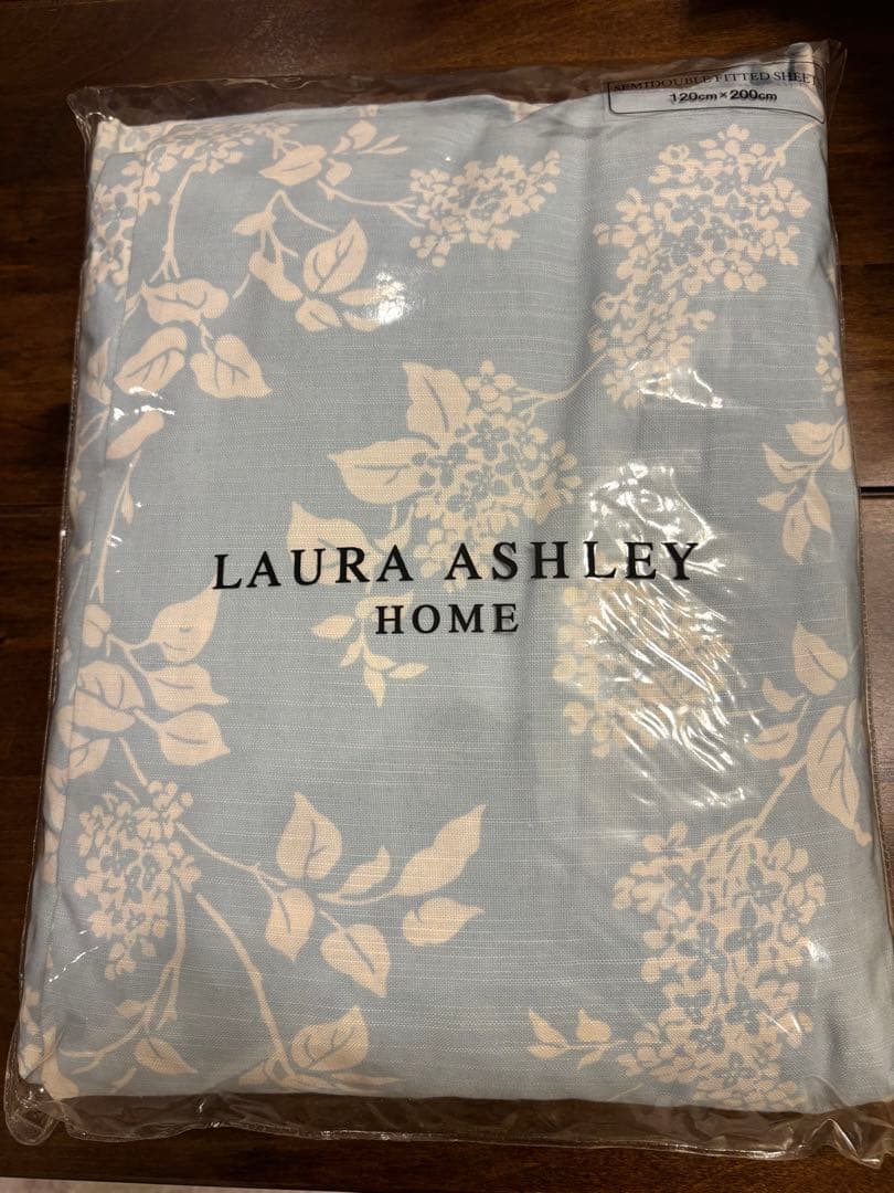 ローラアシュレイ　ベッド用ボックスシーツ　セミダブル