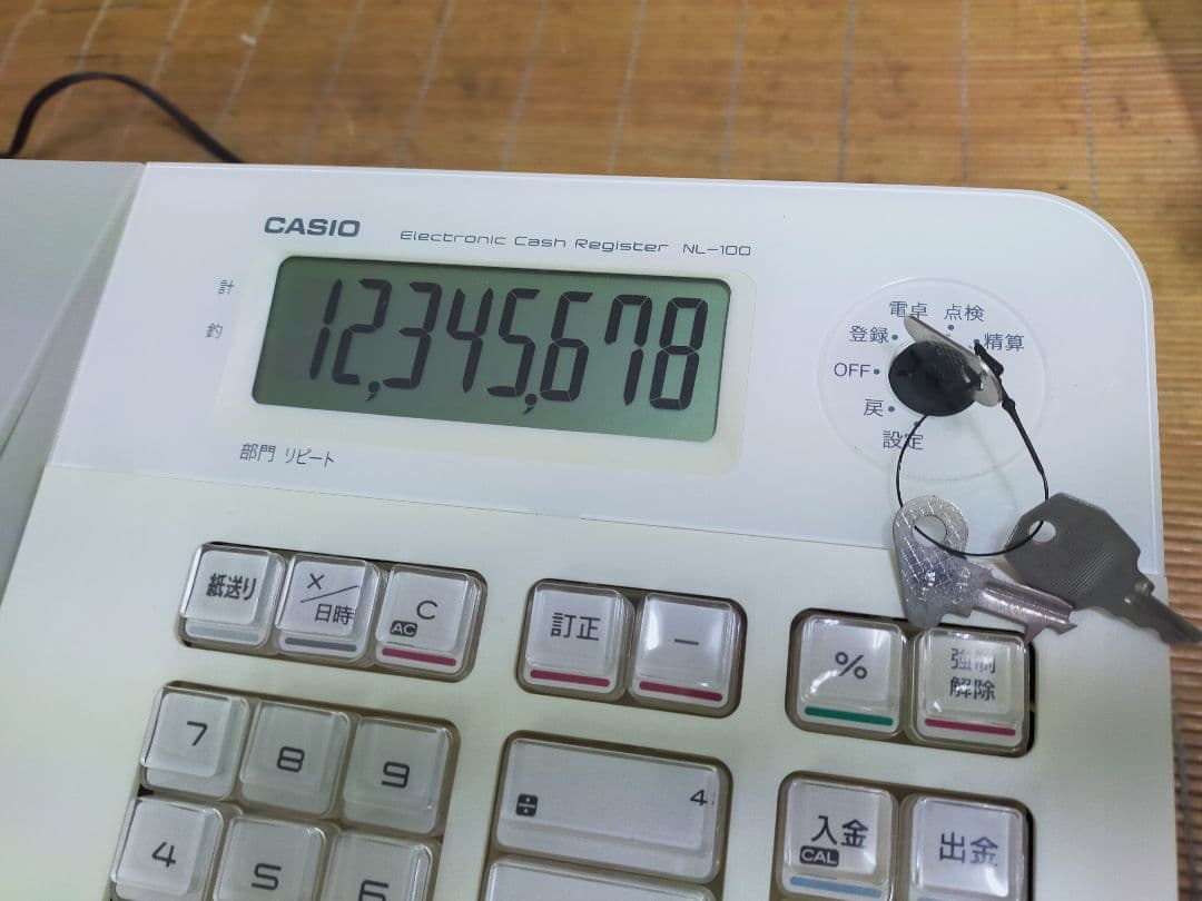 カシオレジスター　SE-G1/NL100　人気機種　送料無料　190844