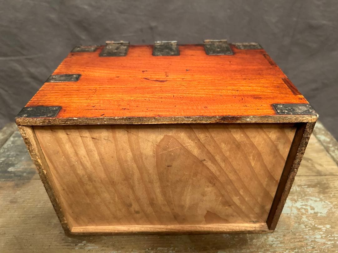 SELL8/15まで【送料無料】デッドストック 硯箱 古民具 アンティーク