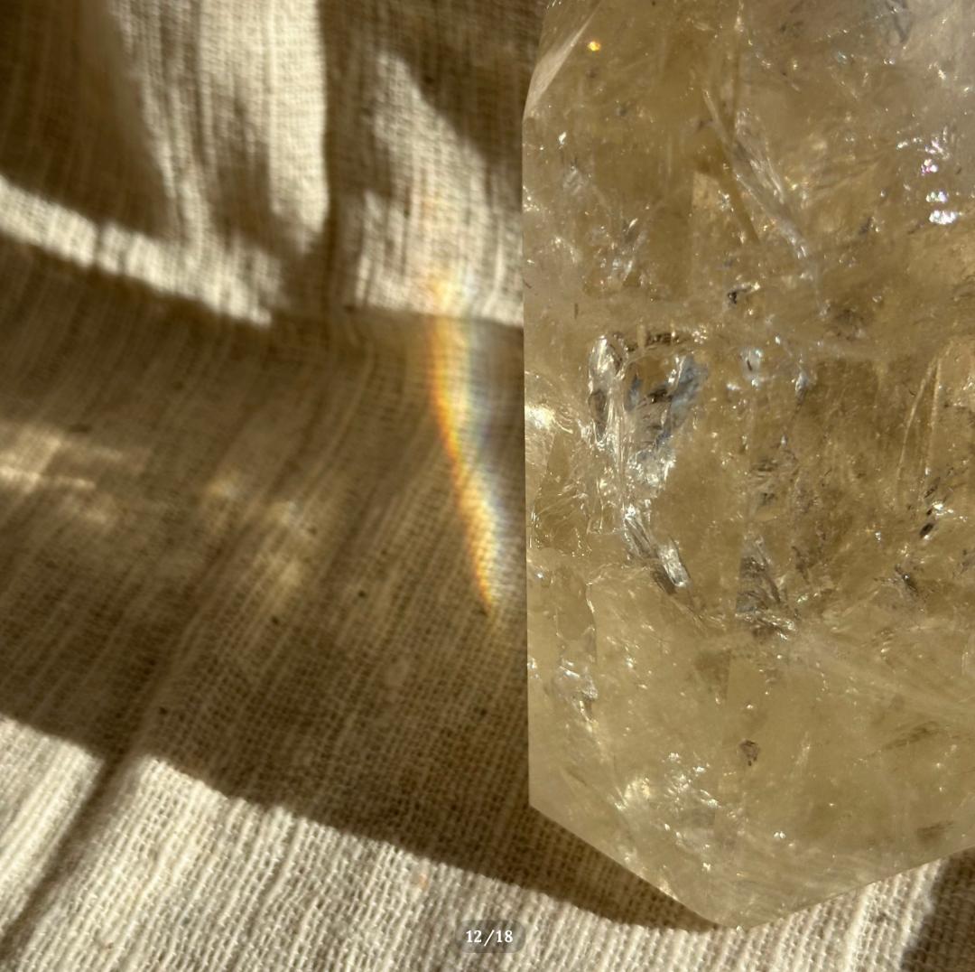 1.9kg 非加熱【シトリン】 天然 シトリン BIG ポイント ブラジル産