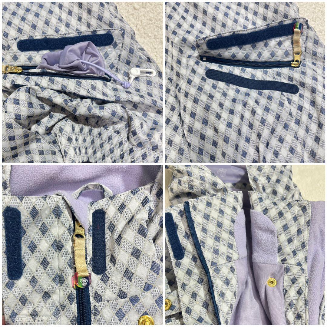 美品　大きいサイズ　スゥイベル　スキーウェア　ジャケット　パンツ　上下セット