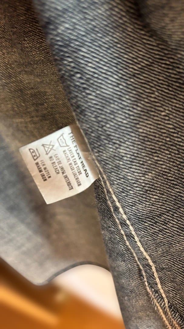 フラットヘッド 7008W ウォバッシュ ウエスタン シャツ 40