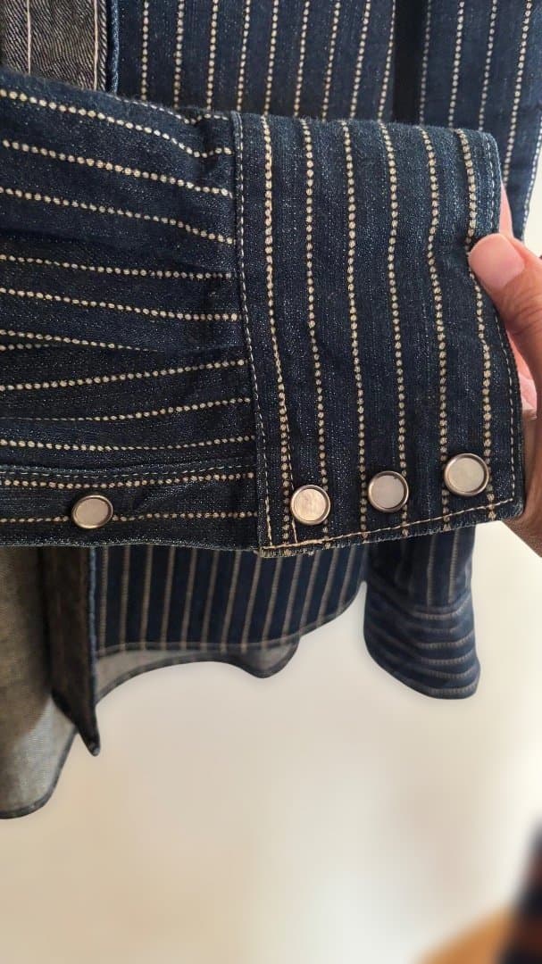 フラットヘッド 7008W ウォバッシュ ウエスタン シャツ 40