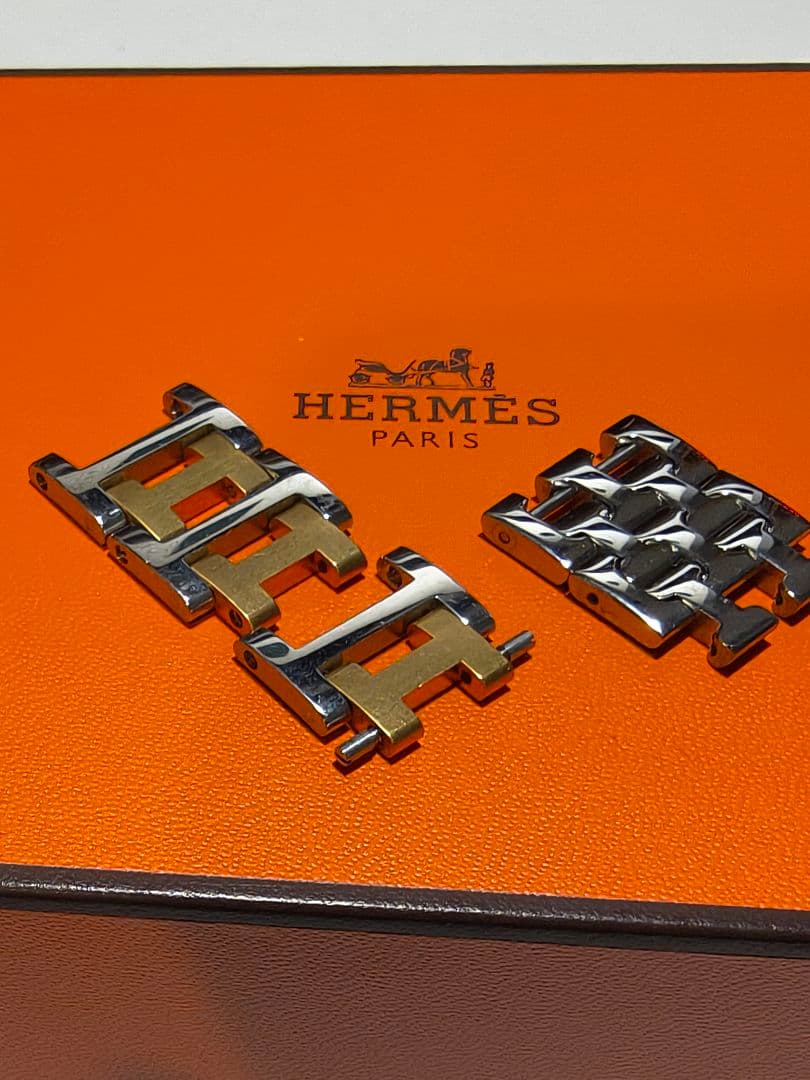 HERMESエルメス★腕時計ベルト★クリッパー3コマ・Hウオッチ2コマ★空箱
