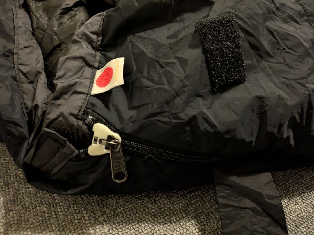 ナンガ×山渓別注　オーロラ 600DX ロング オールブラック シュラフ（中古）