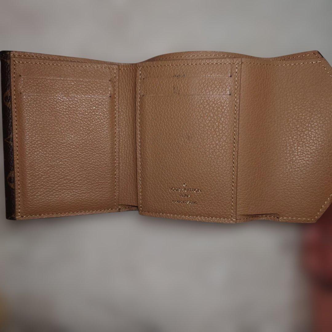 あ*様 LOUIS VUITTON 二つ折り財布 ブラウン