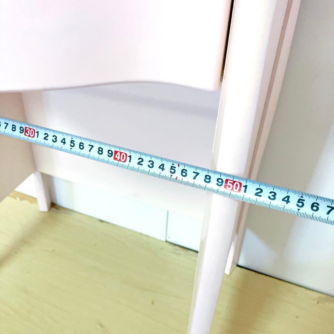 アンティーク調　ロココ調　ドレッサー　コンソール　ピンク　電源付き