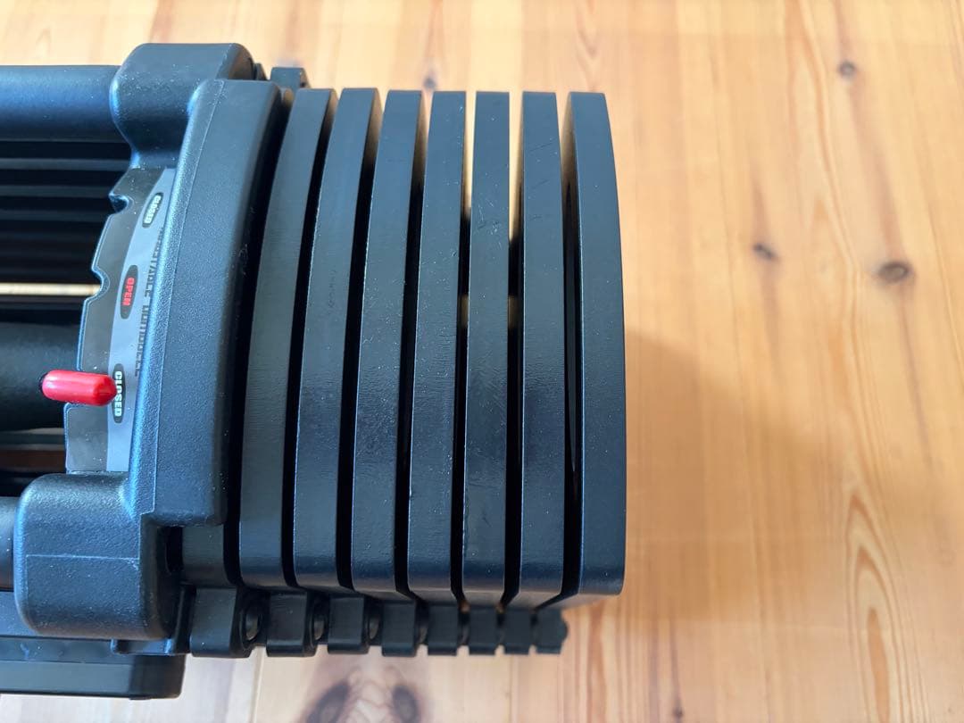 [ほぼ新品]TOP FILM ブロックダンベル 可変式ダンベル42kg①