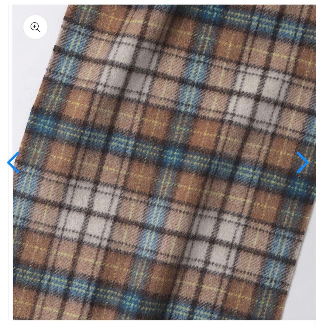 h*n様 AURALEE カシミア マフラー ストール ベージュ チェック オー