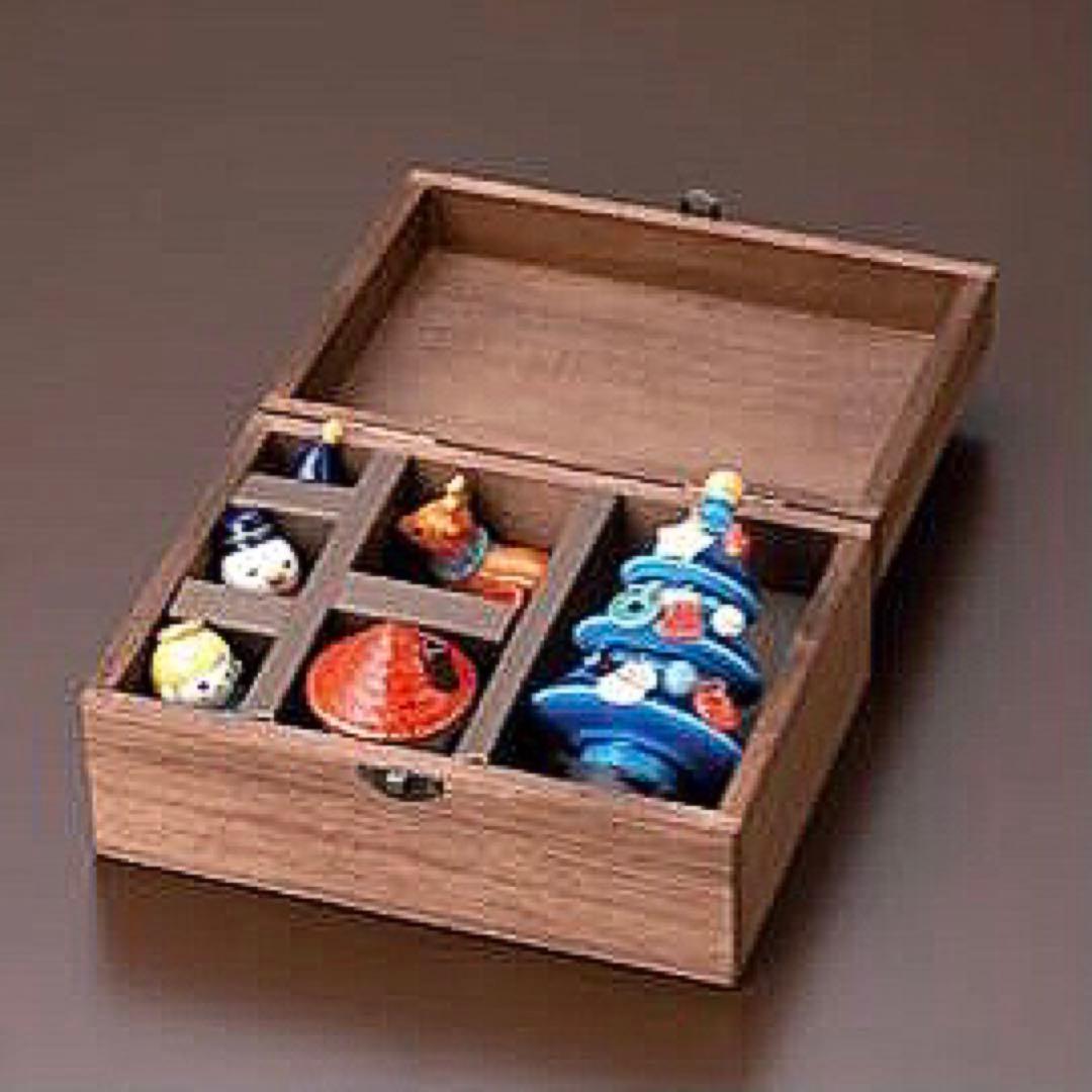 新品 kobeigama 幸兵衛窯 クリスマス オーナメント 5個セット 陶器