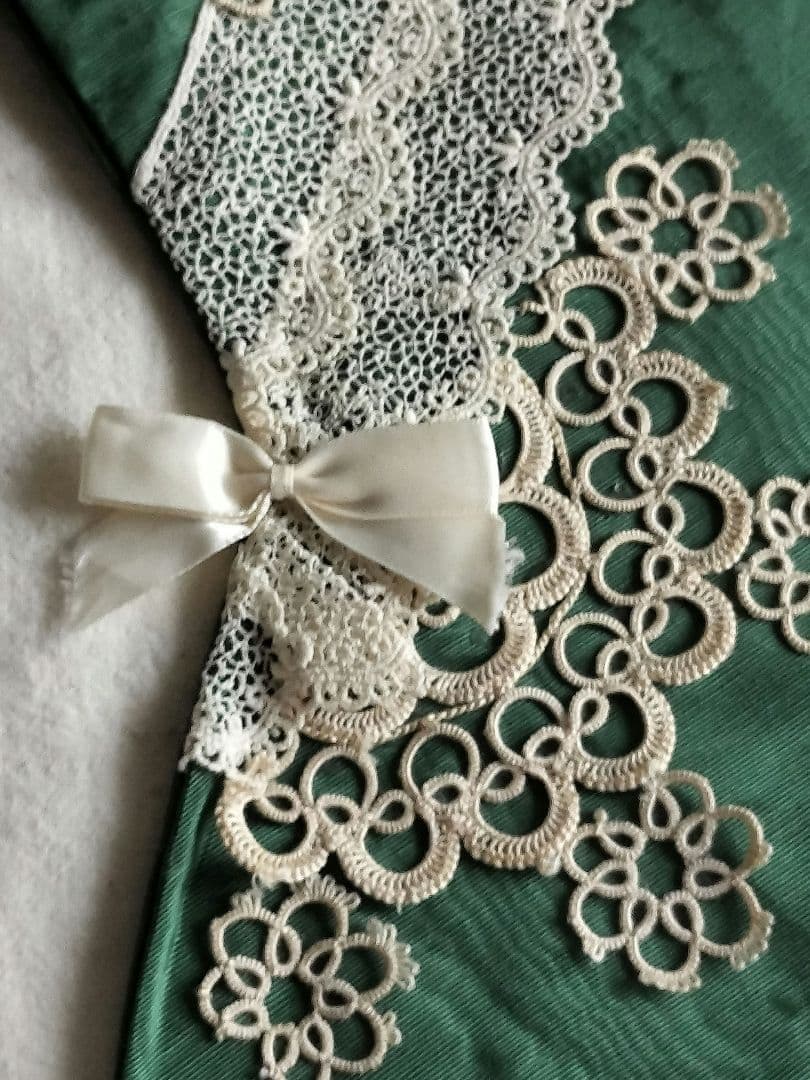 【roseさま】Vintage　ChristmasBoots　タティングレース