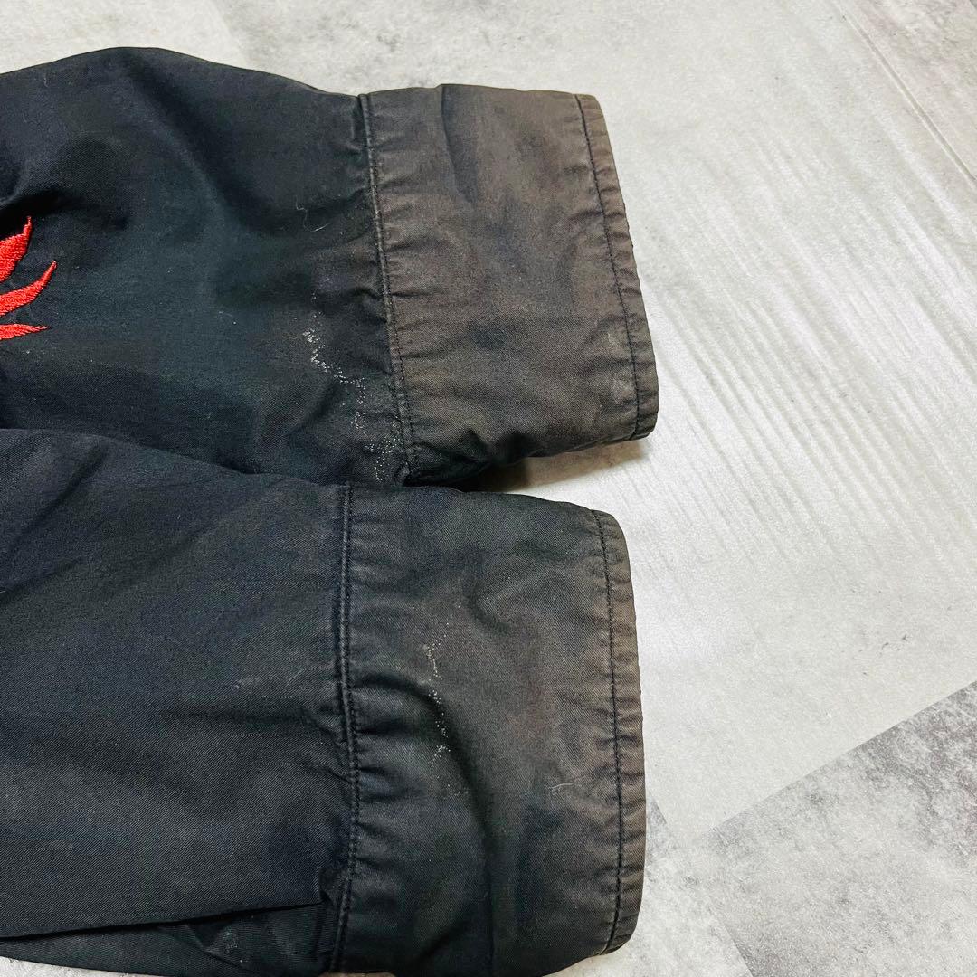 【希少⭐️XL】赤虎 テーラー東洋 スカジャン リバーシブル 龍 刺繍　ブラック