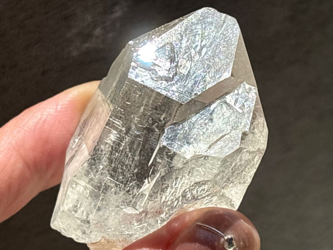 《特選＊マニハール水晶＊全ファセット・レコードキーパー＆セルフヒールド》