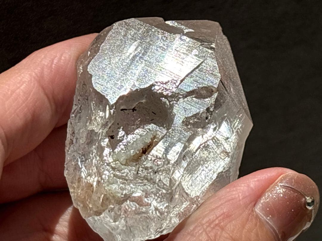 《特選＊マニハール水晶＊全ファセット・レコードキーパー＆セルフヒールド》