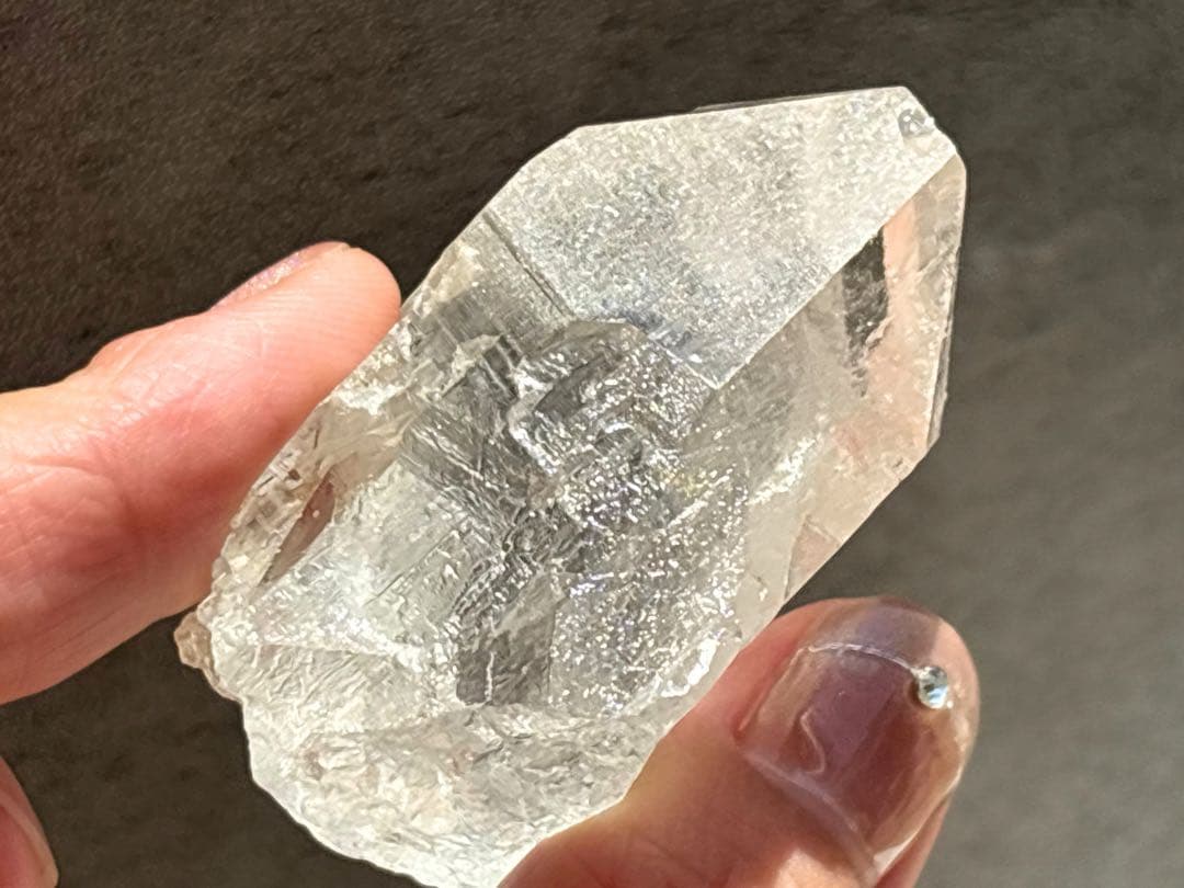 《特選＊マニハール水晶＊全ファセット・レコードキーパー＆セルフヒールド》