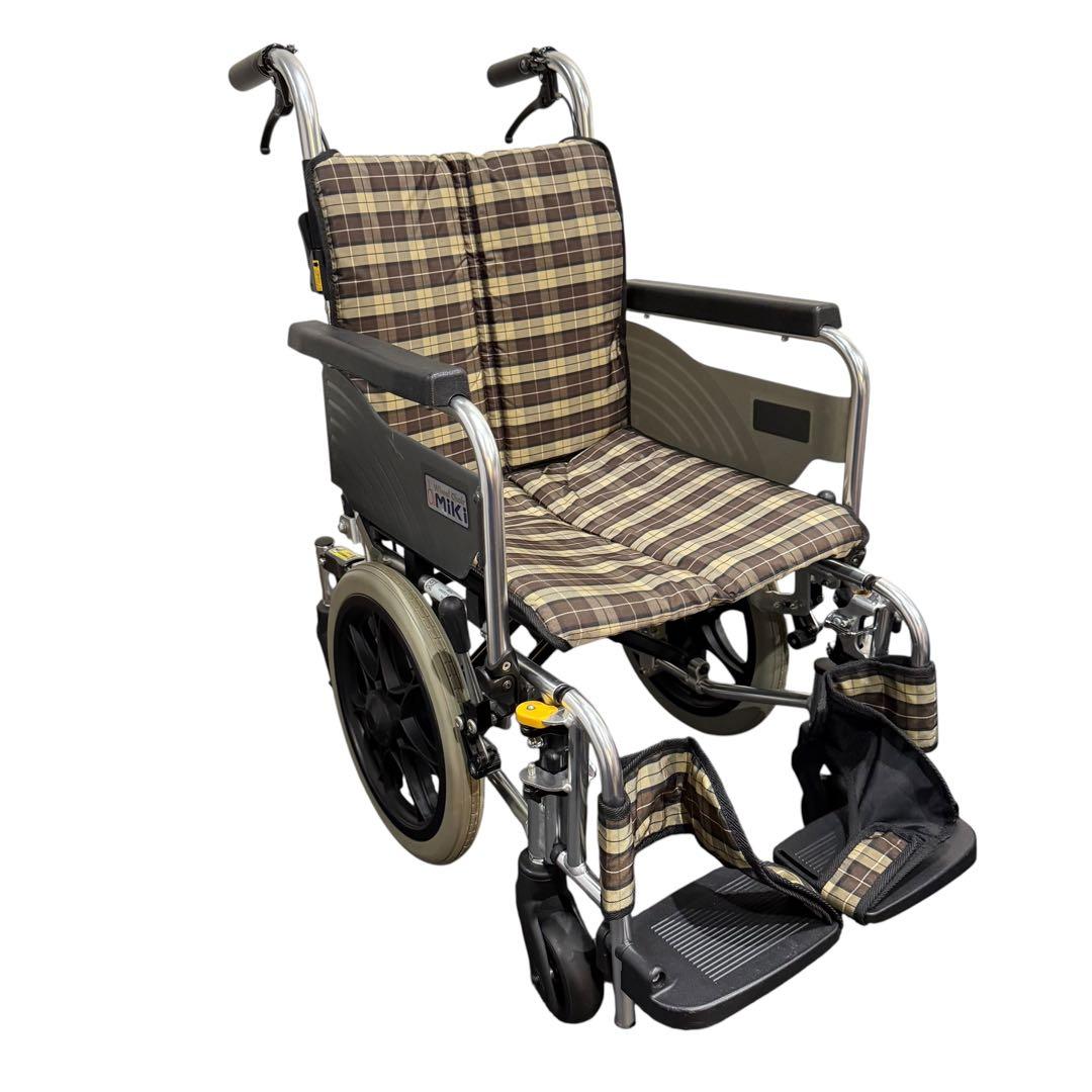 MIKI SKT-6 車椅子 ミキ 介助型 6輪 コンパクト 折りたたみ式