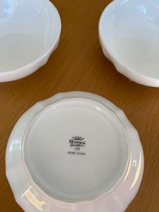 リチャードジノリ　ティーポット、プレート3点 　箱付き