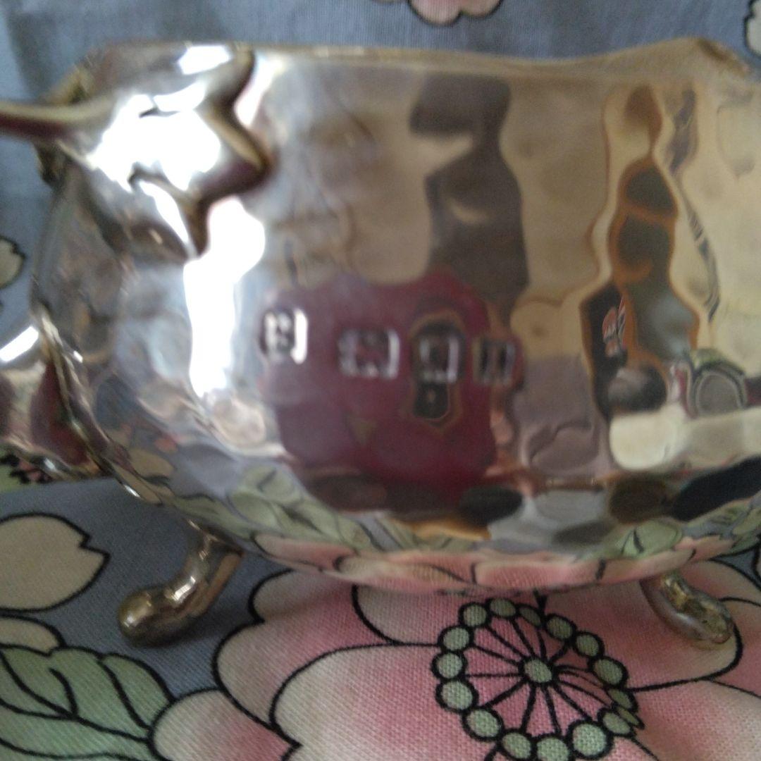 アンティークスターリングシルバー　ティー4点セット