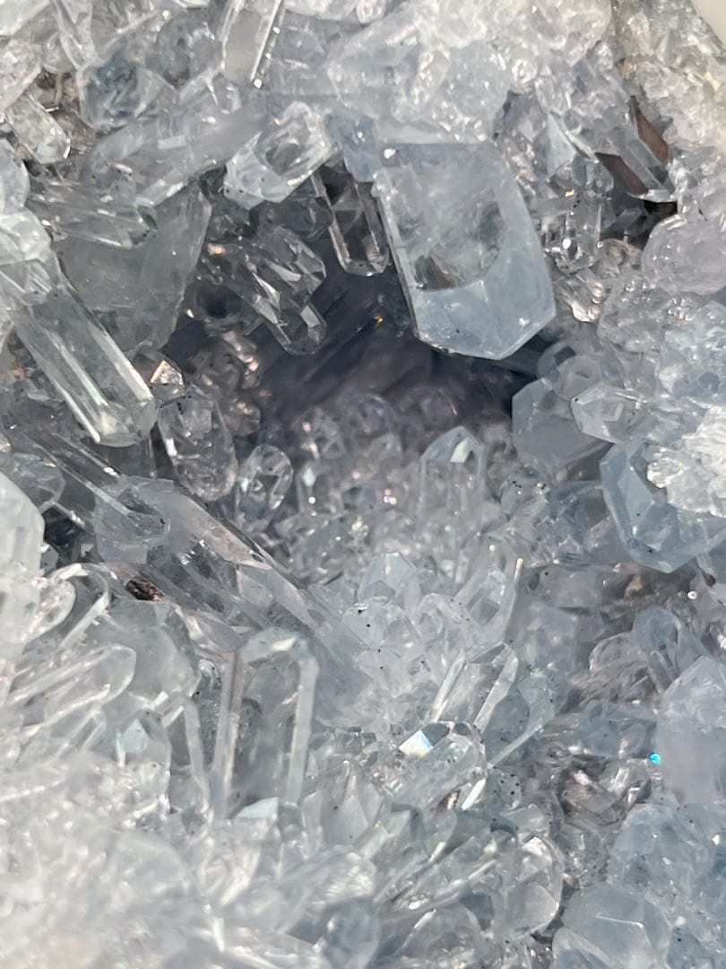 天然石 秘蔵＆美麗品 セレスタイト クラスター EXグレード