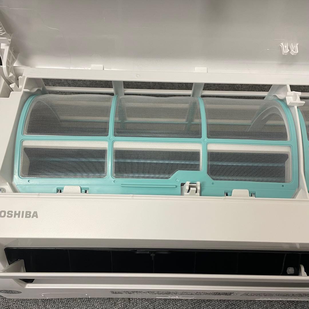 【美品！】東芝TOSHIBA エアコンホワイト RAS-2214TL-W 6畳