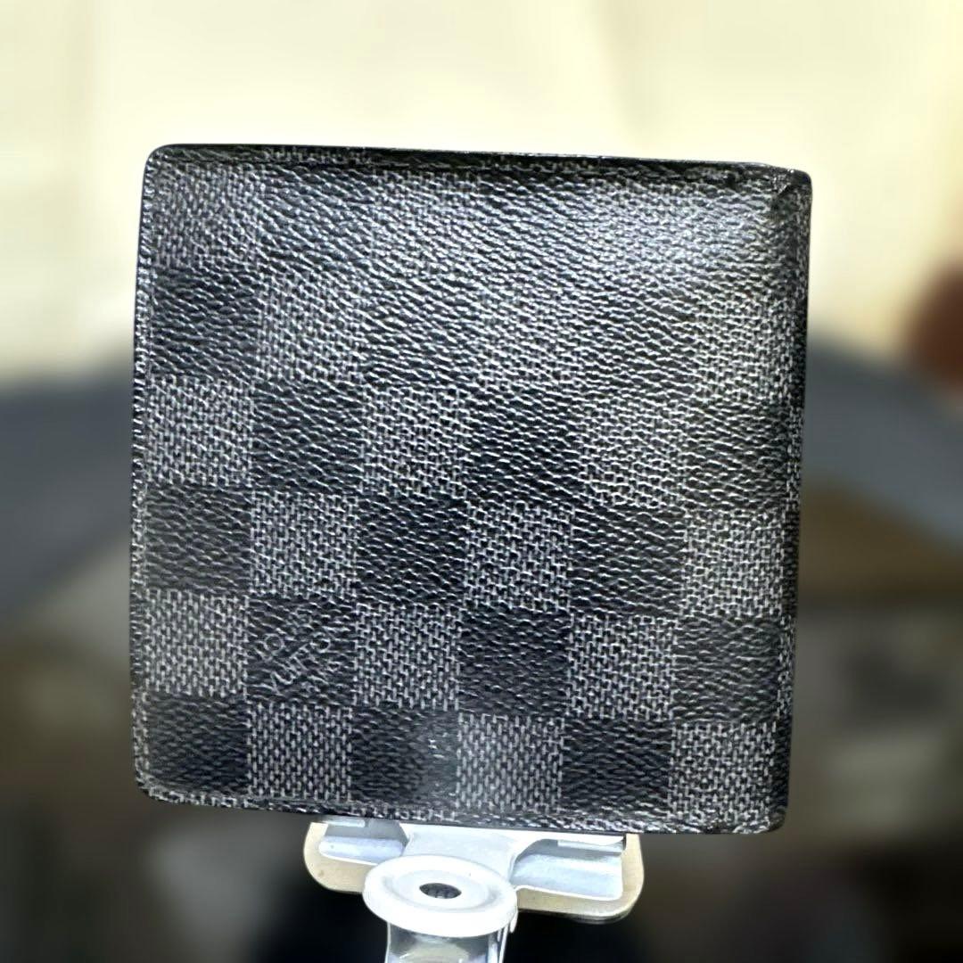 ③☆良品☆ダミエG♪マルコ☆2つ折り財布★ポケットあり